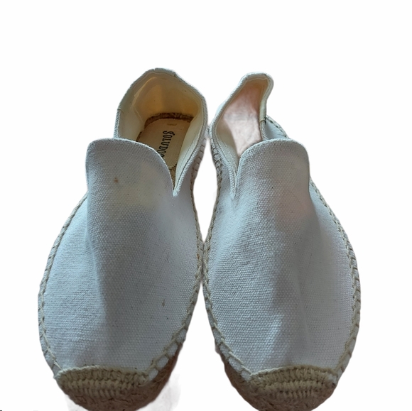 Soludos white neutral espadrilles Size 6.5 - Picture 3 of 8